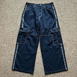 RARE VTG Breakdown Wide Leg Baggy Men’s Pants Jeans Y2K JNCO Rave Skate 90’s